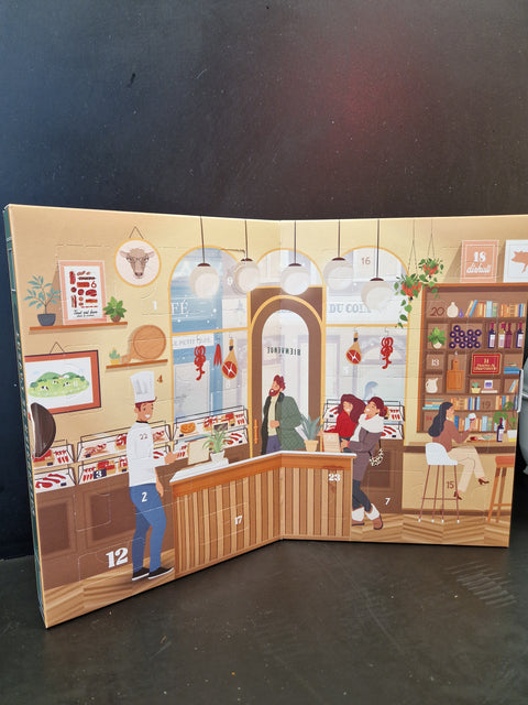 Calendrier de l'avent mini saucissons